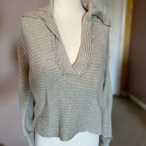 Free People beach knit top - sweater - XS